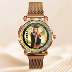 Personalized graduation watches! Upload your graduation photos. The perfect personalized present for graduates