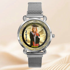 Personalized graduation watches! Upload your graduation photos. The perfect personalized present for graduates
