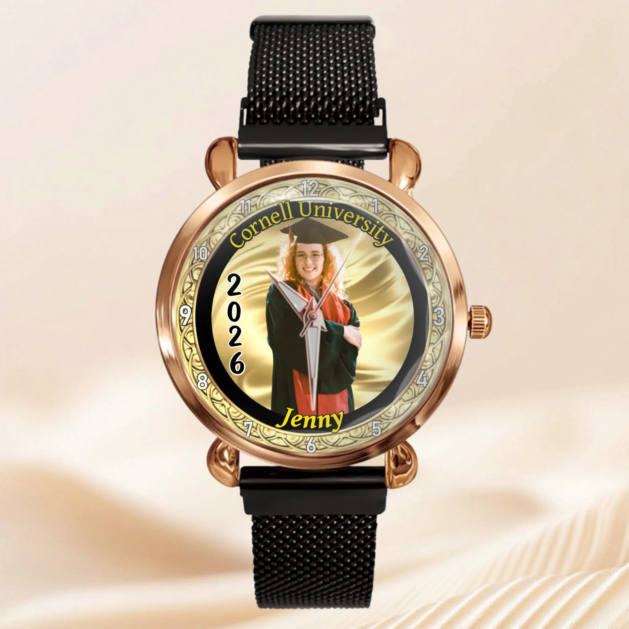 Personalized graduation watches! Upload your graduation photos. The perfect personalized present for graduates
